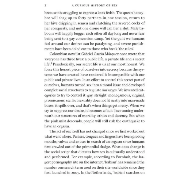A Curious History of Sex. Kate Lister