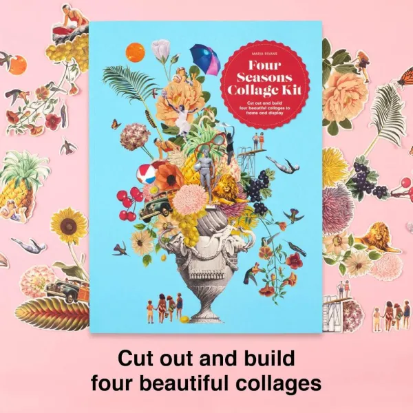 Four Seasons: Create Four Elegant Collages with the Images in this Surprising Kit