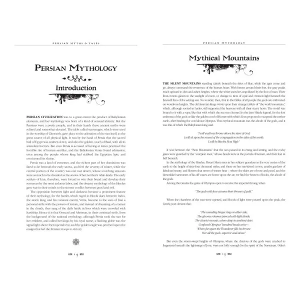 Persian Myths & Tales. Epic Tales (Gothic Fantasy)