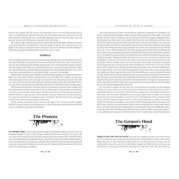Beasts & Creatures Myths & Tales. Epic Tales (Gothic Fantasy)