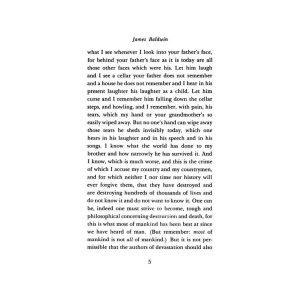The Fire Next Time. Nobody Knows My Name. James Baldwin