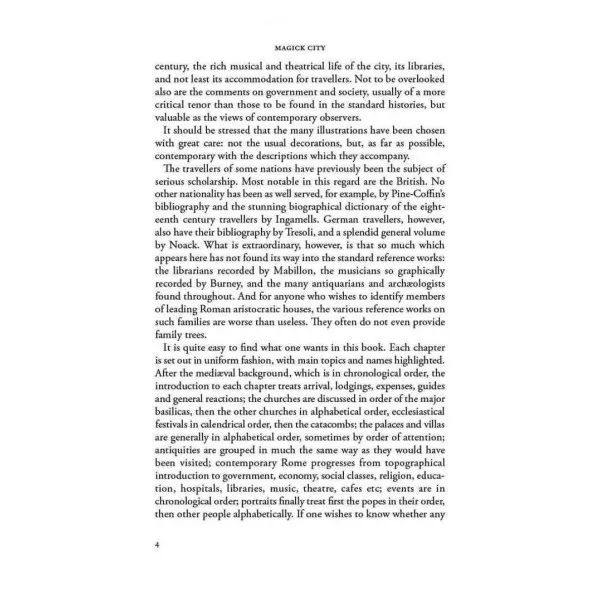 Magick City. Travellers to Rome. Volume I