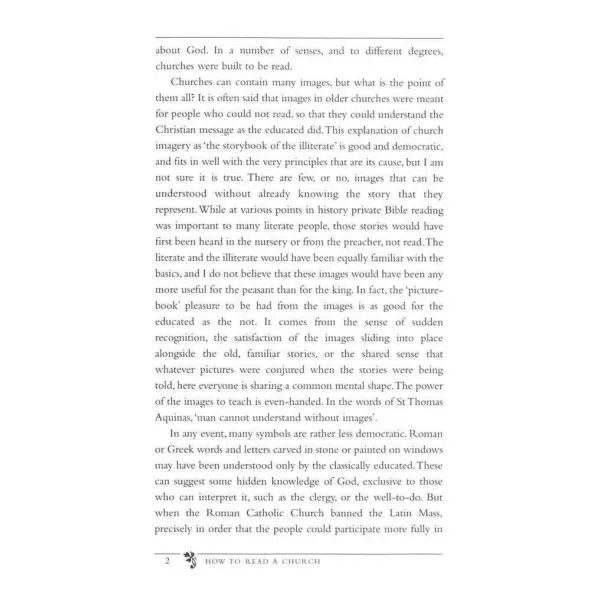 How to Read a Church. Professor Richard Taylor