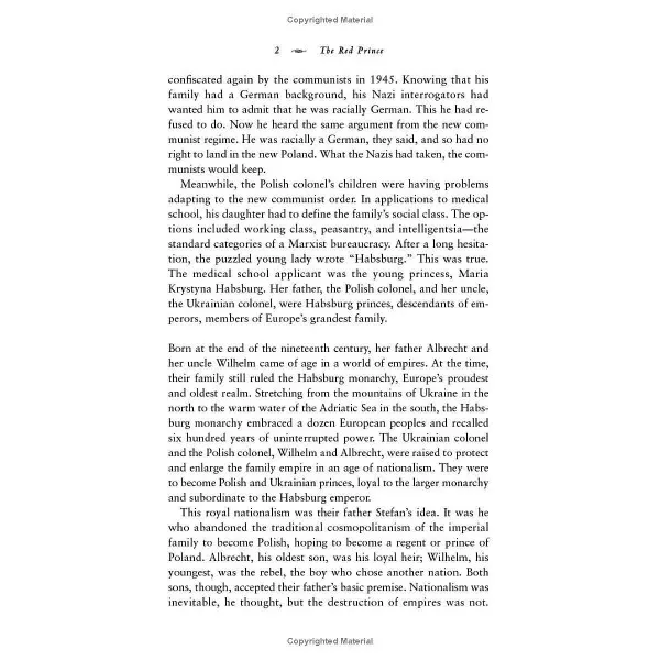 The Red Prince. Timothy Snyder