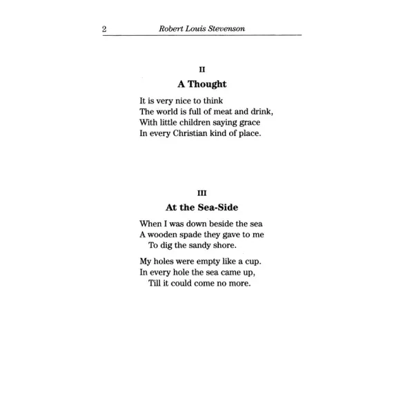 A Child's Garden Of Verses