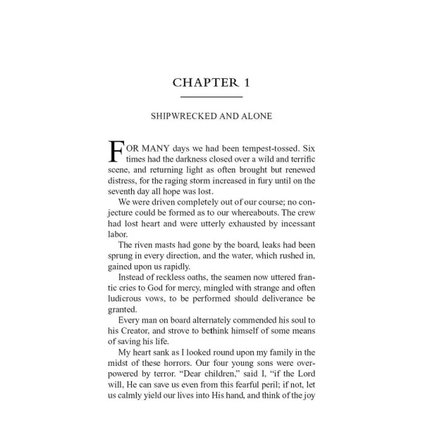 The Swiss Family Robinson. Mrs. H.B. Paull