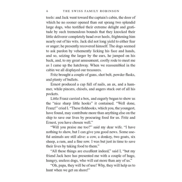 The Swiss Family Robinson. Mrs. H.B. Paull