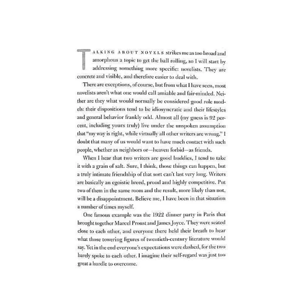 Novelist as a Vocation