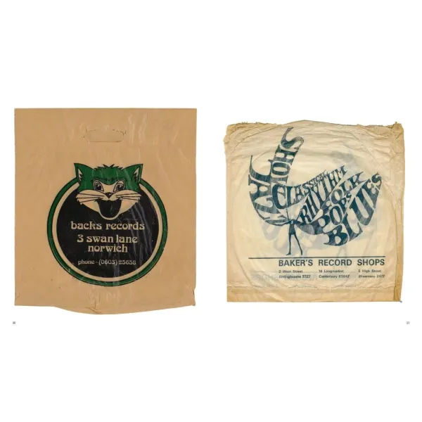 A–Z of Record Shop Bags: 1940s to 1990s