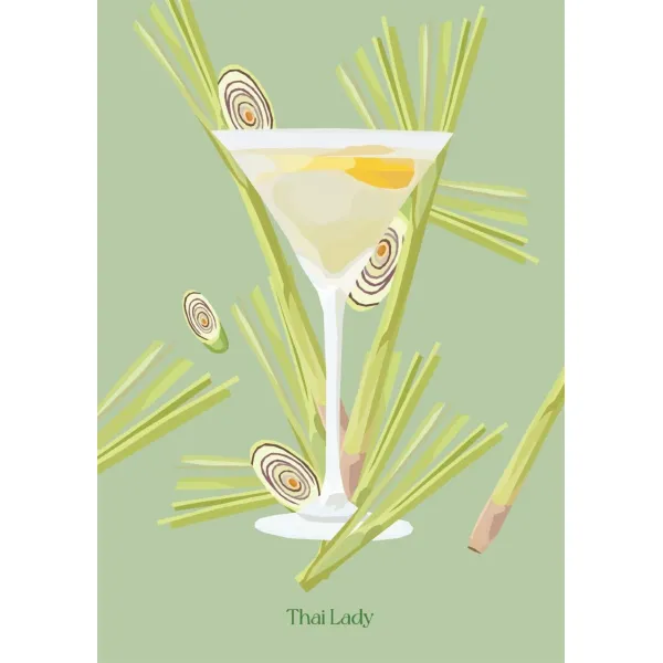 The Botanical Cocktail Deck of Cards