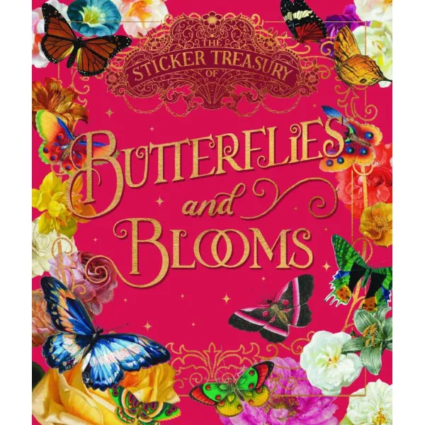 The Sticker Treasury of Blooms and Butterflies