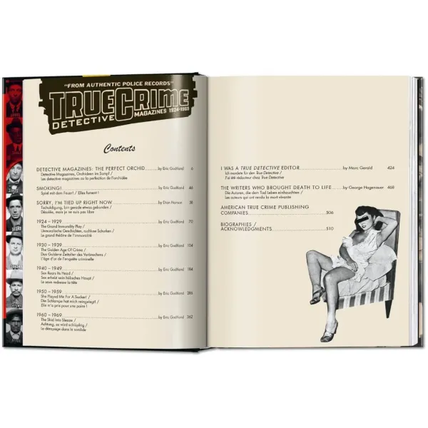 True Crime Detective Magazines 1924-1969 45th Ed.