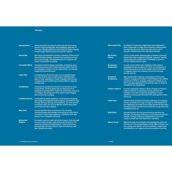 MODU: Field Guide to Indoor Urbanism