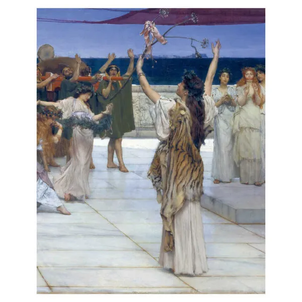 Lawrence Alma-Tadema . At Home in Antiquity