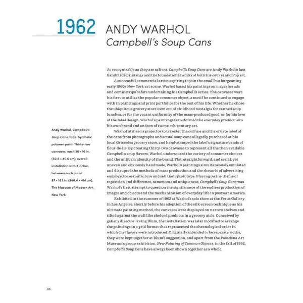 100 Years, 100 Artworks. A History of Modern and Contemporary Art