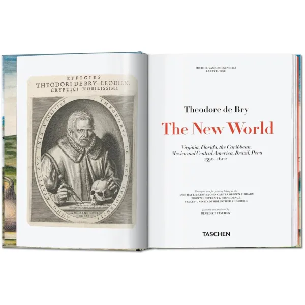 Theodore de Bry. The New World 45th Ed.