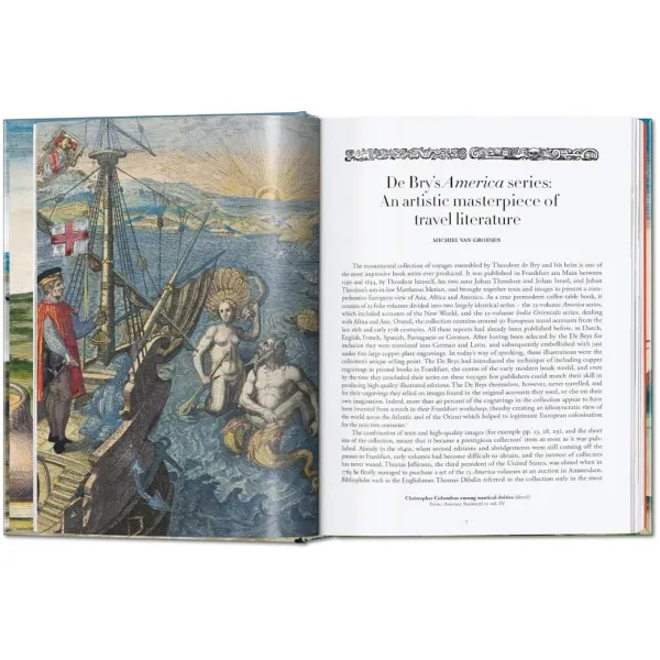 Theodore de Bry. The New World 45th Ed.