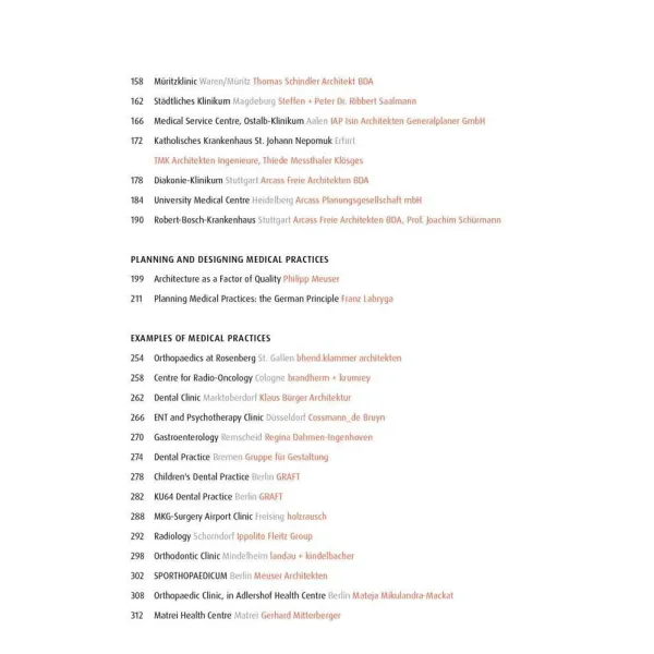 Hospitals and Medical Facilities