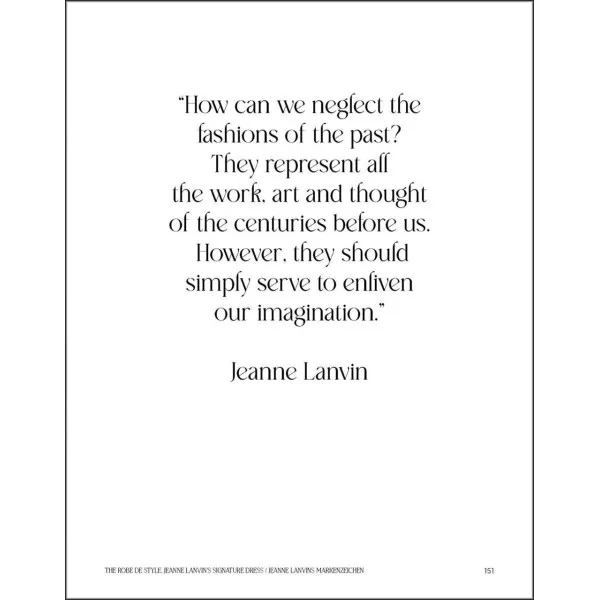 Jeanne Lanvin. Fashion Pioneer