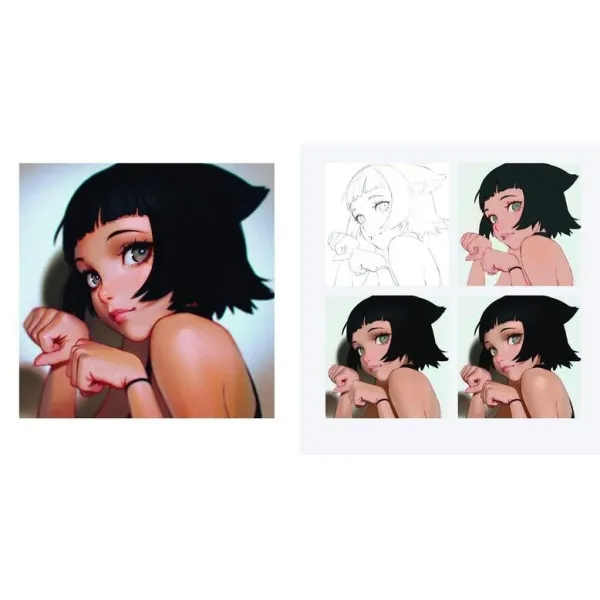 Momentary : The Art of Ilya Kuvshinov