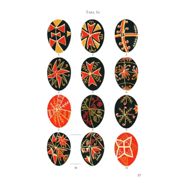 Easter eggs in Galician Volyn
