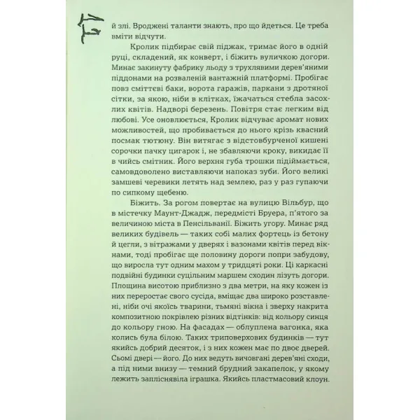Біжи, Кролику. Джон Апдайк