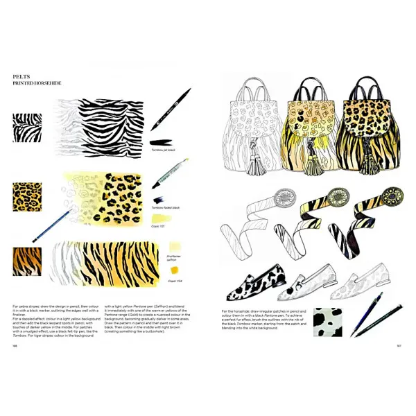 Fashion Illustration And Design. Accesories