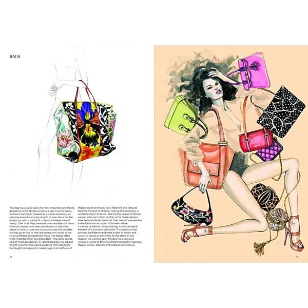 Fashion Illustration And Design. Accesories