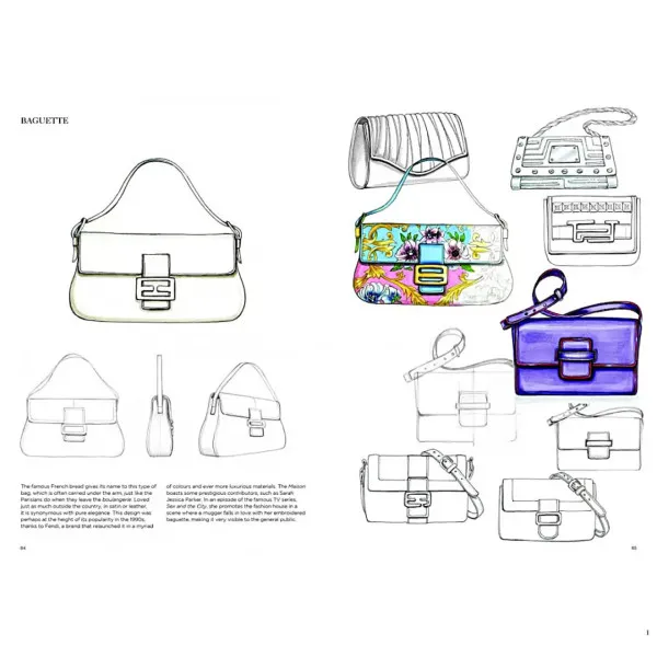 Fashion Illustration And Design. Accesories