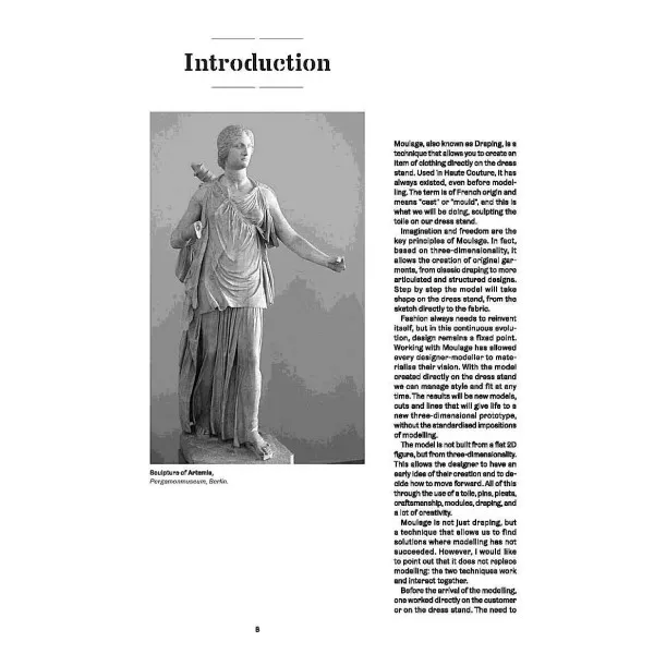 Fashion Draping Techniques Vol.1. A Step-by-Step Basic Course. Dresses, Collars, Drapes, Knots, Basic and Raglan Sleeves