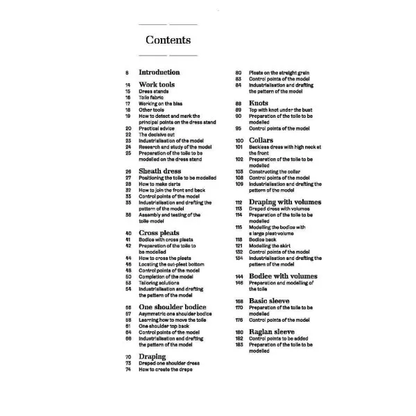Fashion Draping Techniques Vol.1. A Step-by-Step Basic Course. Dresses, Collars, Drapes, Knots, Basic and Raglan Sleeves