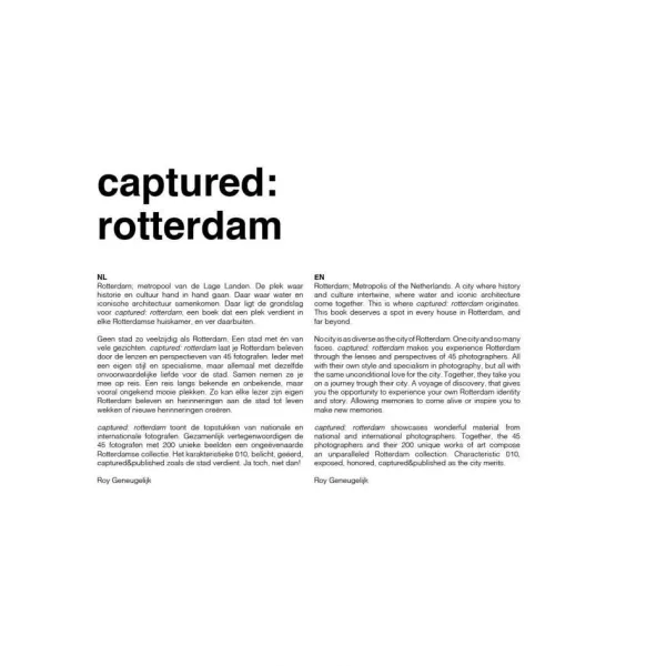Captured: Rotterdam