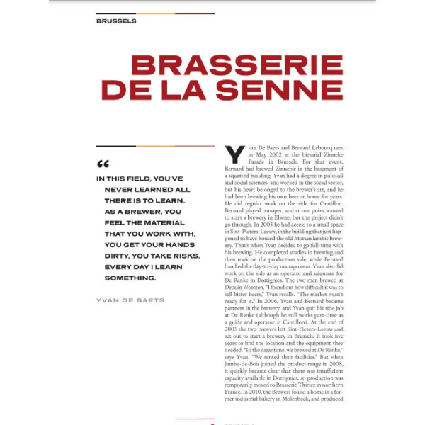 Brewers of Belgian Beer