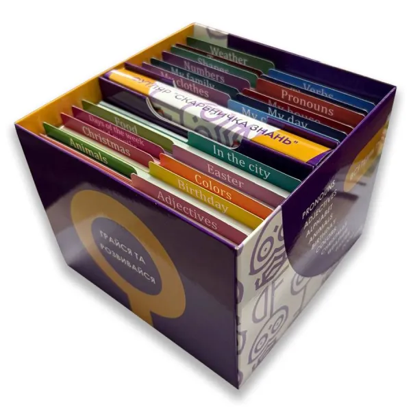 Flashcards for learning English "Klyuchyky"