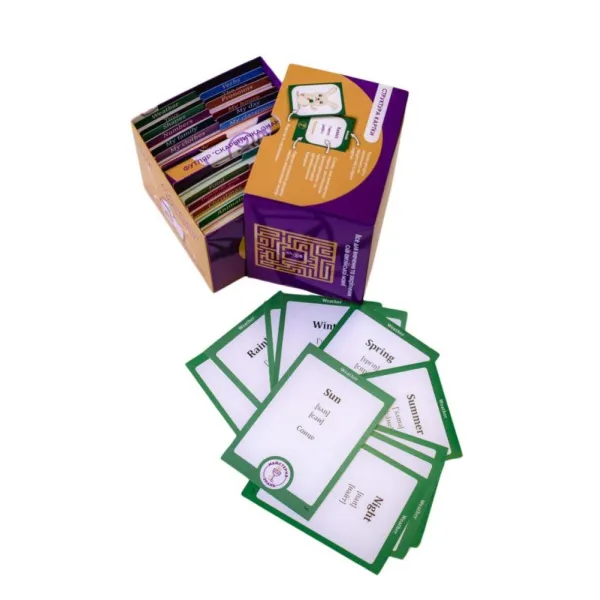 Flashcards for learning English "Klyuchyky"