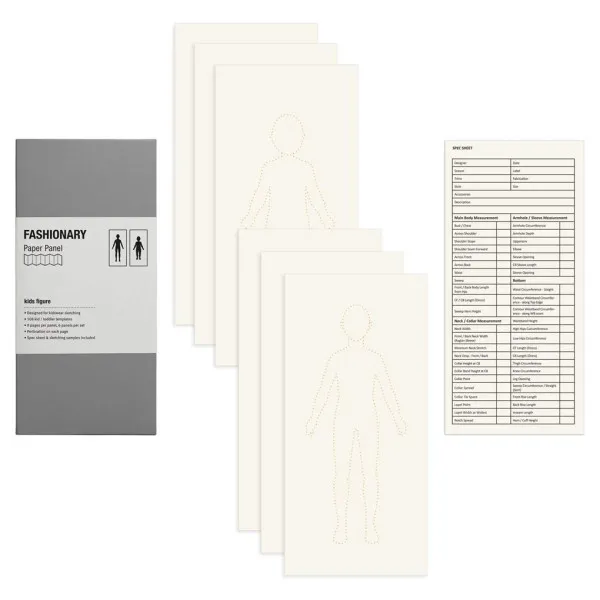 Paper Panel Unisex Kids Figure