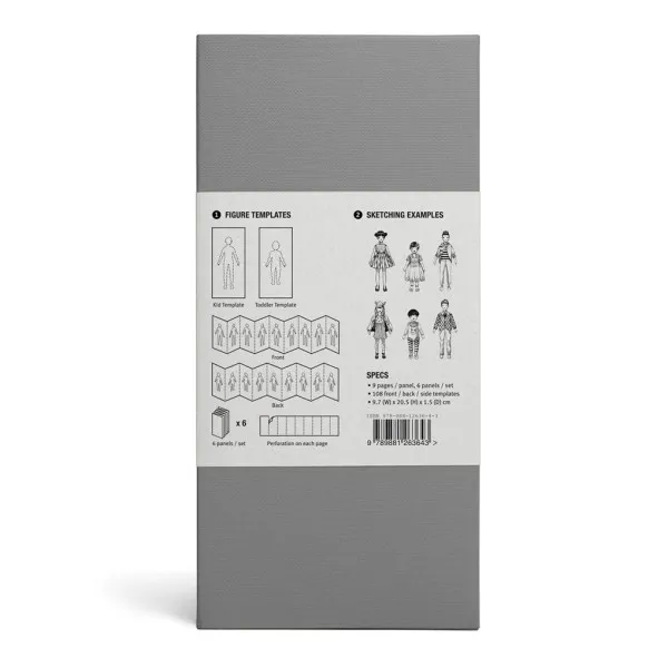 Paper Panel Unisex Kids Figure