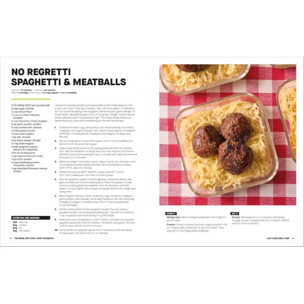 The Rebel Diet Meal Prep Cookbook